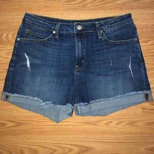 Just Black denim shorts